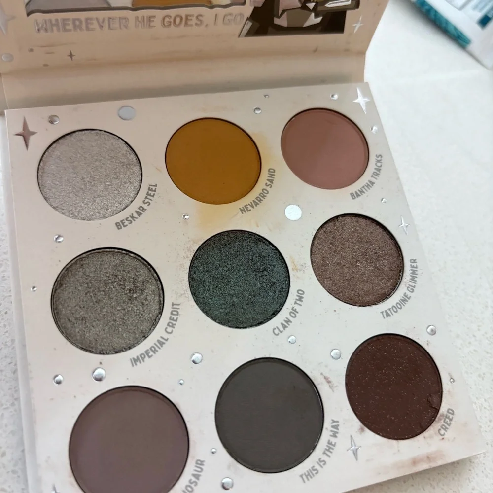ColourPop Star Wars Mandalorian Eyeshadow Palette